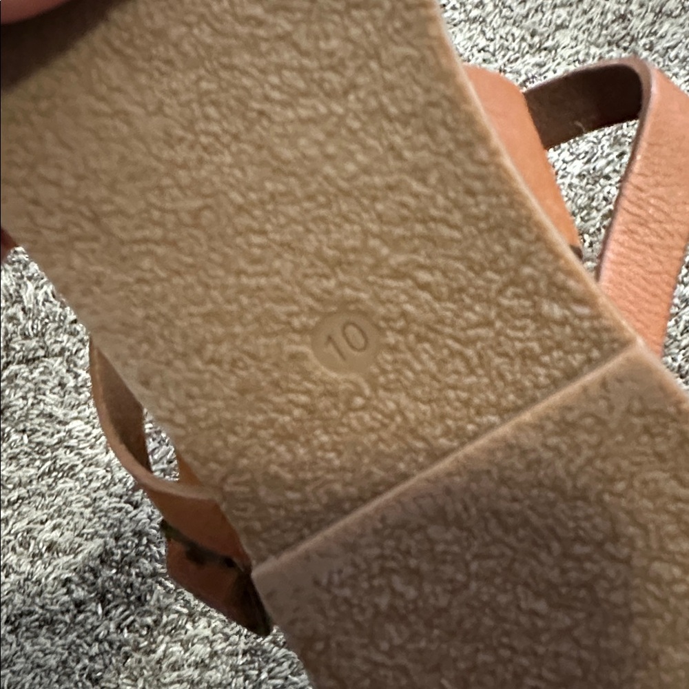 Madewell sandals - size 10 - Picture 3 of 4